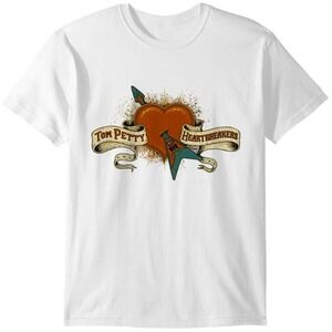 Tom Petty And The Heartbreakers  Rock Music Tshirt